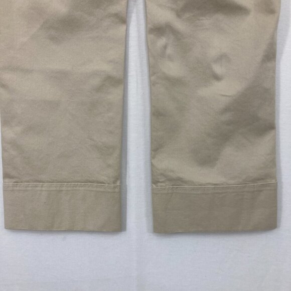 New NYDJ size 4 Cream Tan Relaxed Straight Leg Jeans - Picture 10 of 11